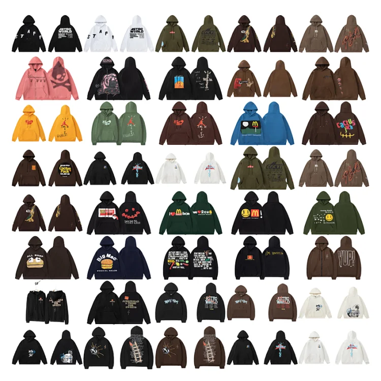 Fashion Travis Scott hooded sweatshirt