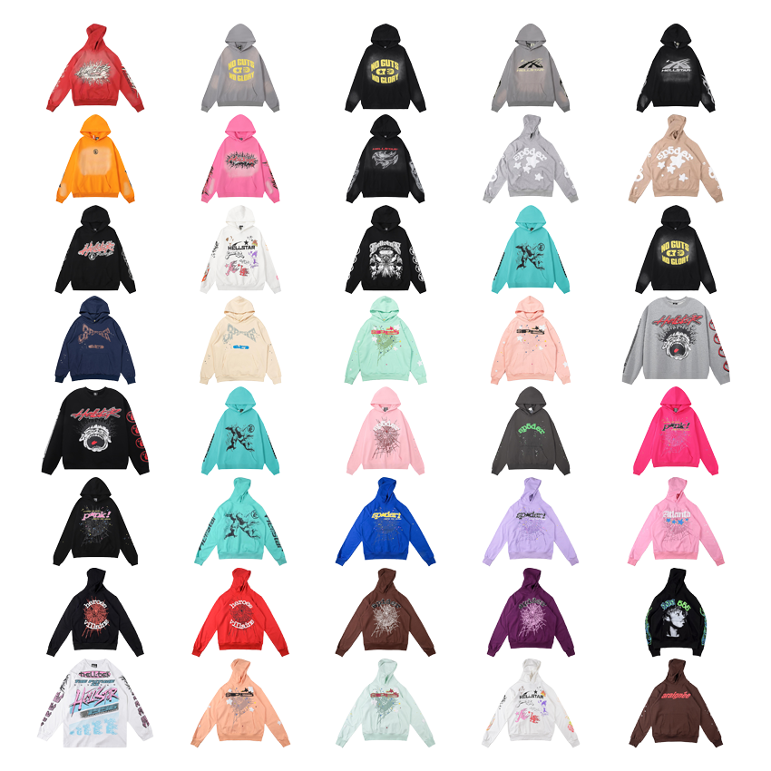 Hellstar Spder hooded sweatshirt 2