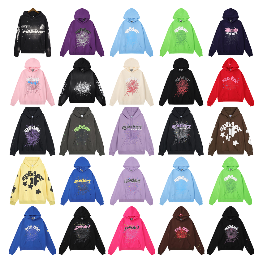 Hellstar Spder hooded sweatshirt 3