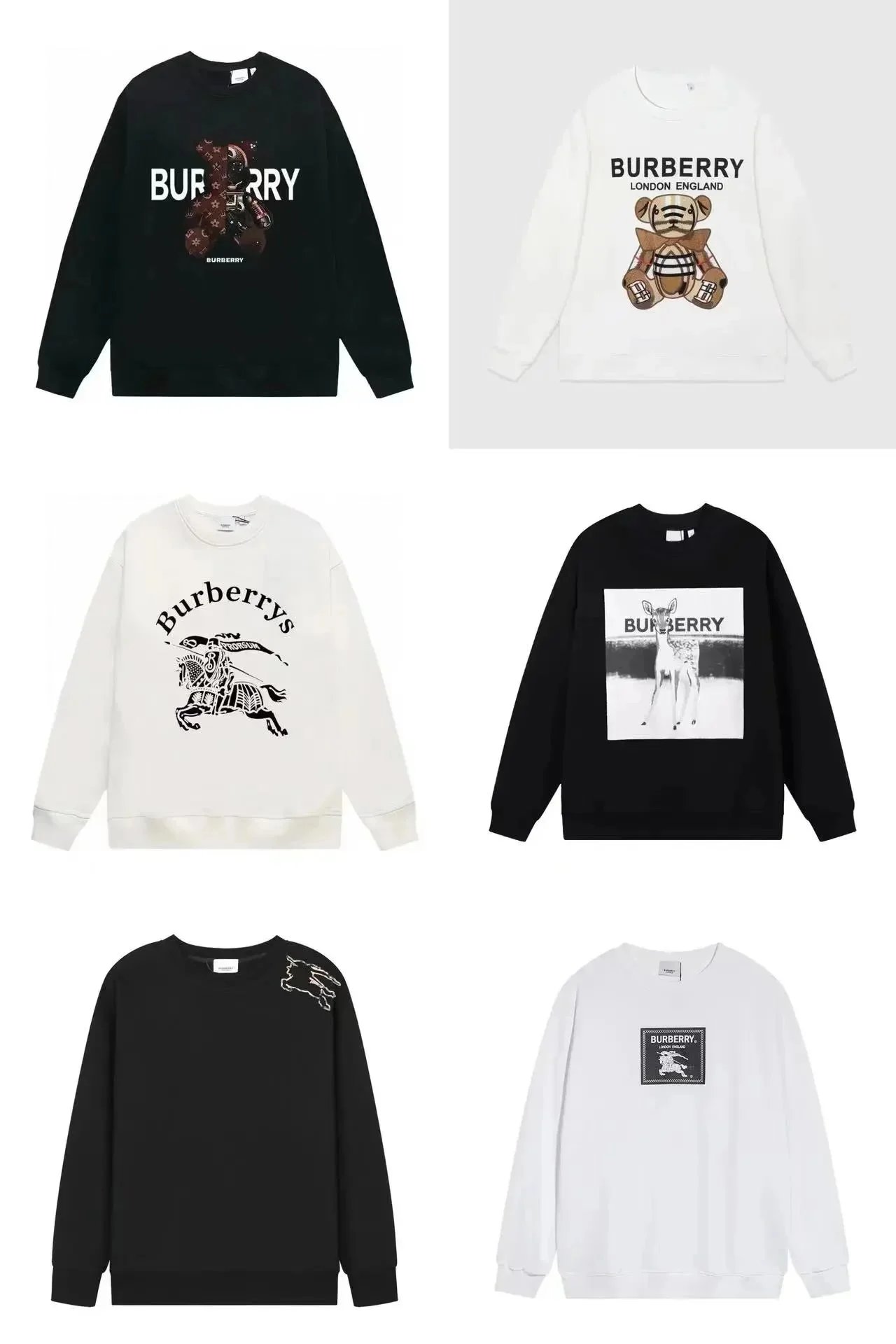 Burberry Prorsum Label Cotton Sweatshirt